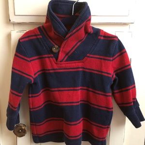 Red and Blue boys sweater